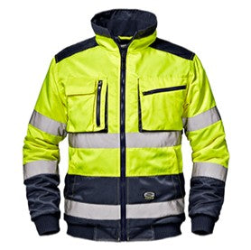 Giubbino SIR SAFETY BLOUSON MORGAN alta visiblità giallo-blu